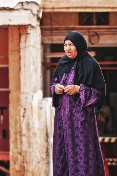 Mujer marroquí.
